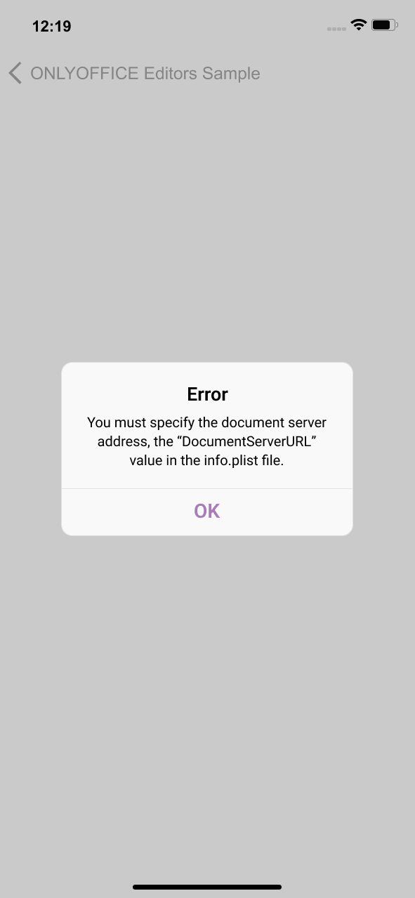 iOS error