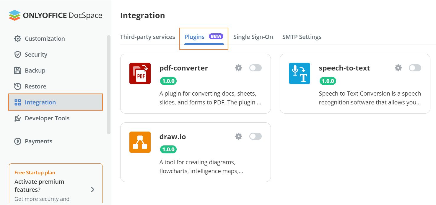 DocSpace plugins