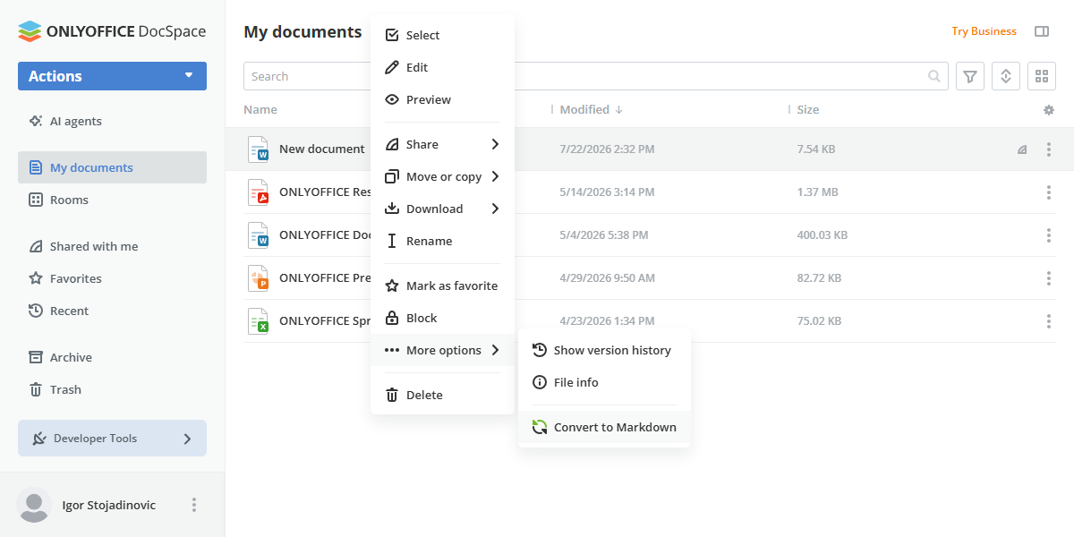 Convert File
