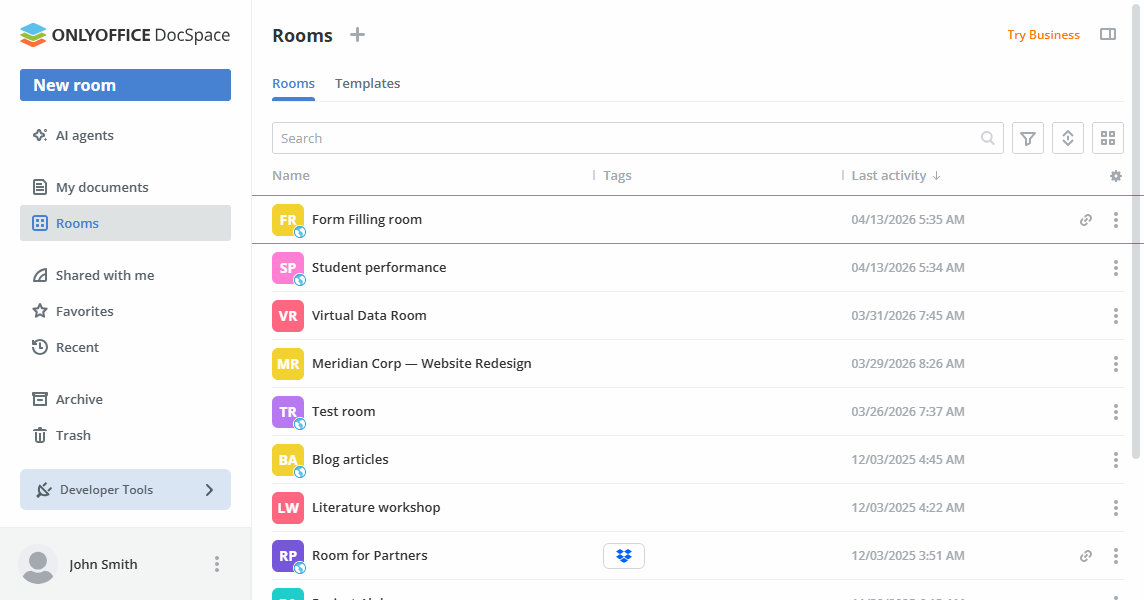 DocSpace overview