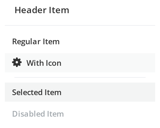 Item Types
