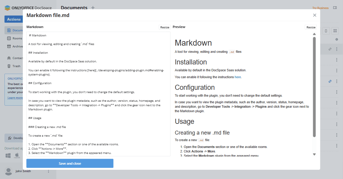Markdown