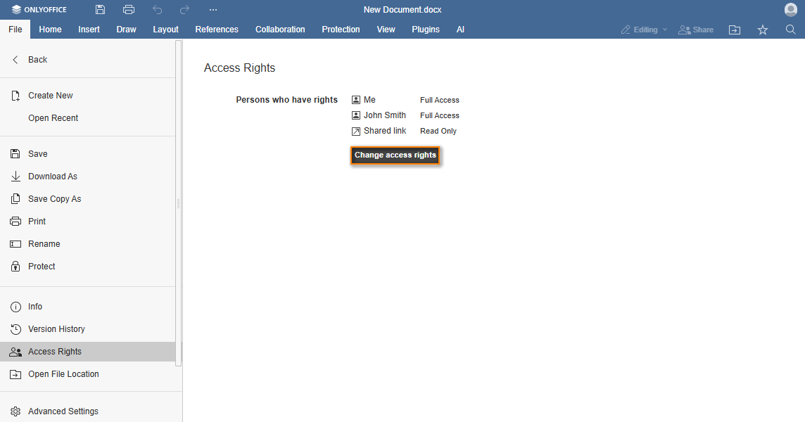 onRequestSharingSettings