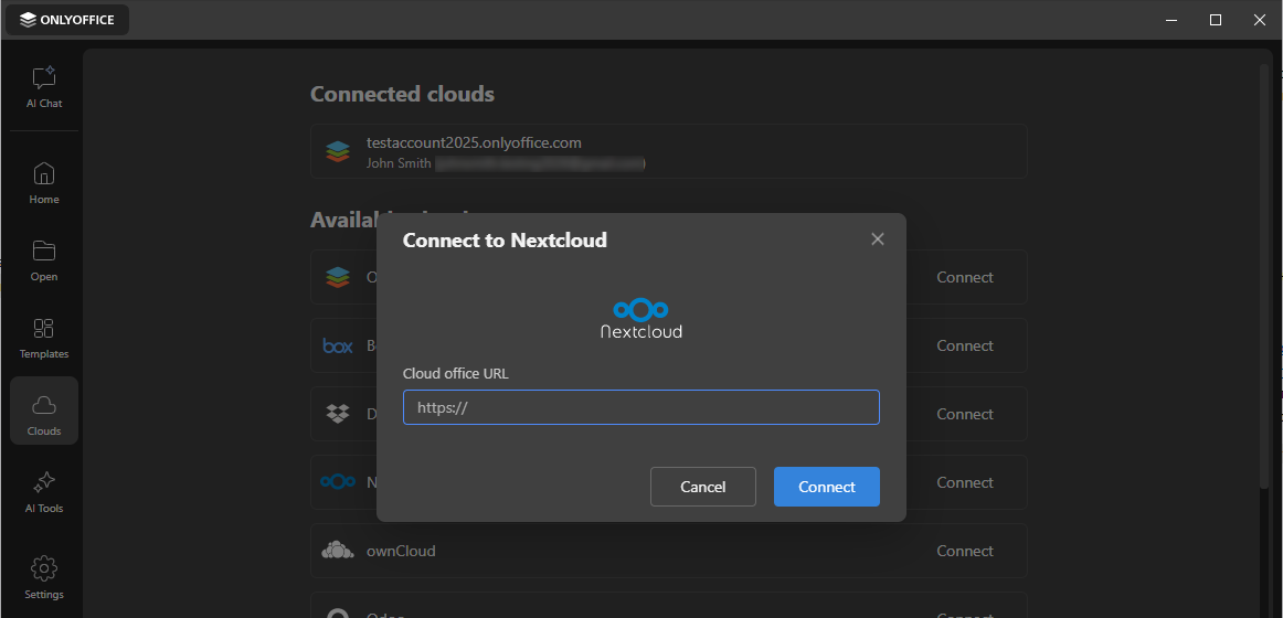 Provider button