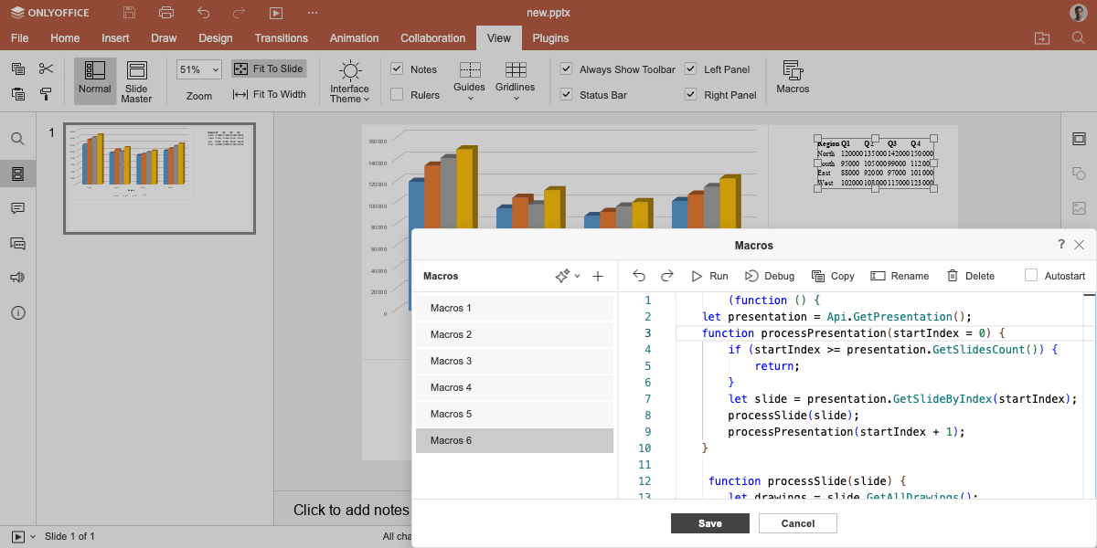 TableToChart